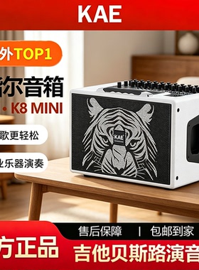 KAE楷尔K8音箱户外舞台路演直播K8MINI电吹管声乐器吉他弹唱音响