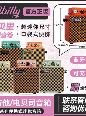 Hibilly禾贝里DULL系列 家用练习电贝斯音箱/电吉他音箱便携 户外