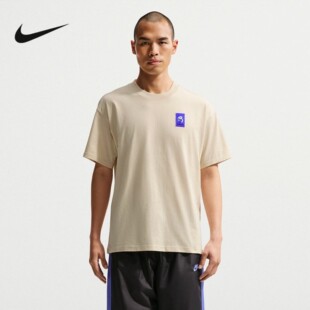 229 休闲宽松圆领透气印花T恤IH1158 NIKE耐克运动短袖 男2026夏季