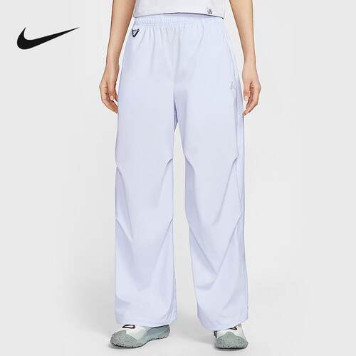 NIKE耐克ACG女子新款休闲户外运动训练可束脚梭织长裤FV7320-085