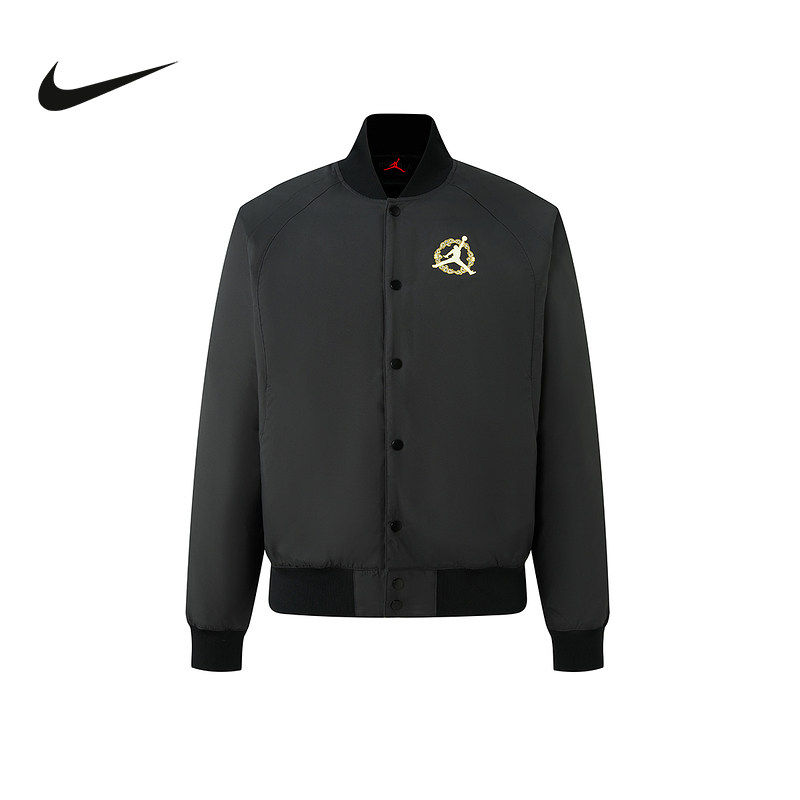 NIKE耐克棉服男2026马年Jordan印花棒球服棉衣夹克外套IQ3966-060