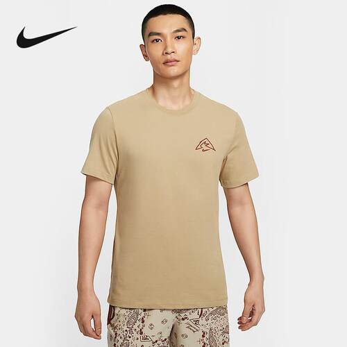 NIKE耐克短袖男2025夏季新款运动休闲跑步透气圆领T恤 HJ3663-297