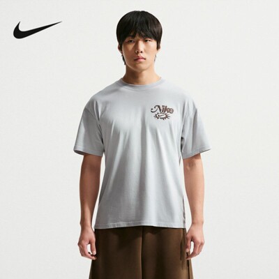 Nike耐克短袖男2026夏季休闲宽松圆领透气运动印花T恤IH1152-043
