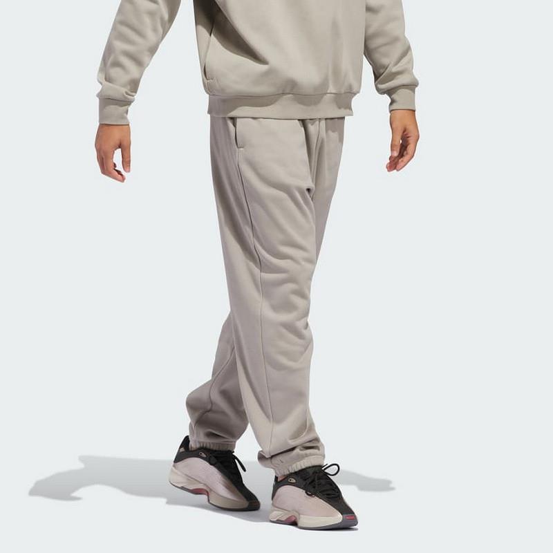 Adidas阿迪达斯男裤2025春季新款休闲运动针织宽松收口长裤JC7845