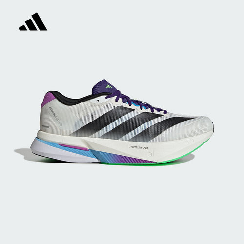 adidas阿迪达斯男鞋2025冬季ADIZERO BOSTON 13运动跑步鞋 JS4946