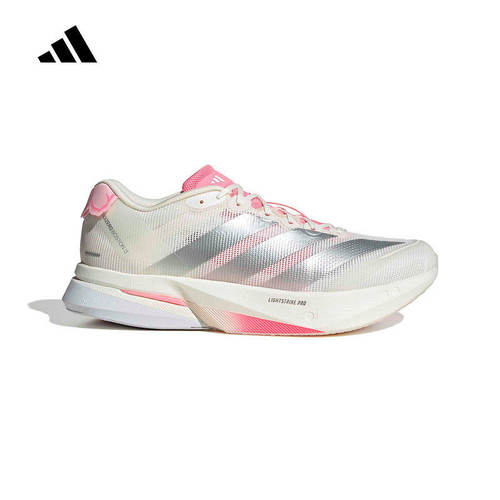 adidas阿迪达斯男鞋2026春ADIZERO BOSTON 13 M运动跑步鞋 JQ9666