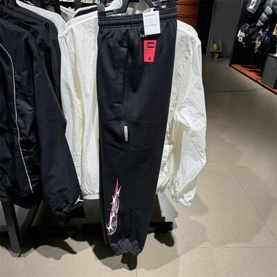 Nike耐克男裤24秋季新款篮球运动卫裤加绒保暖休闲长裤HV1844-010