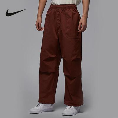 耐克男裤2025春季新款Jordan飞人宽松阔腿运动直筒长裤FV7307-231