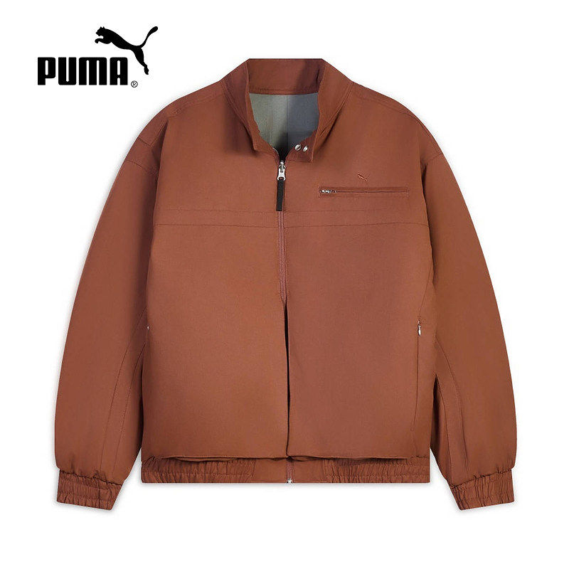 puma彪马棉衣男2026春新款宽松休闲棒球服夹棉夹克外套 636238-28