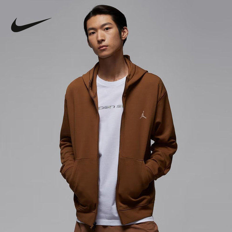 NIKE耐克运动外套男2026春夹克连帽衫拉链训练防风夹克FV8603-281