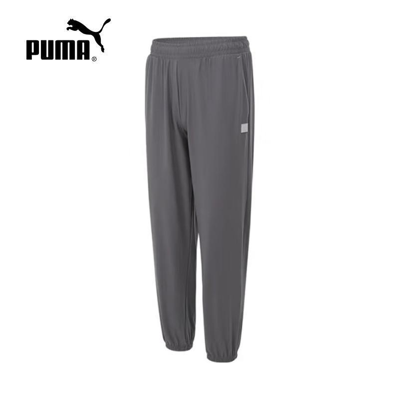 PUMA彪马运动裤男子2025夏季薄款透气休闲运动针织长裤 689288-71