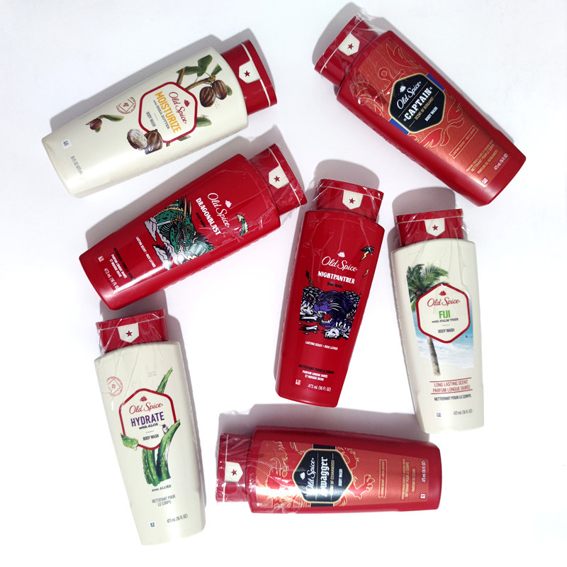 现货美国old spice老帆船沐浴露乳三合一body wash shampoo