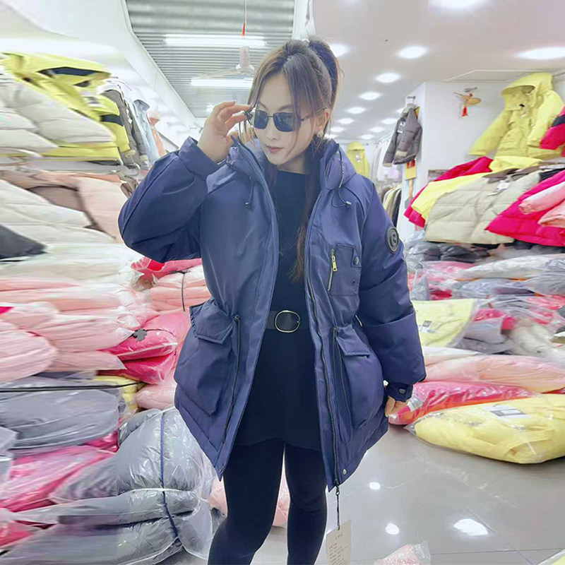 加肥连帽收腰抽绳棉服宽松遮肚子大码女装简约百搭冬季款保暖外套,女装/女士精品,大码棉服,淘宝优惠券,粉丝福利购,淘宝优惠卷