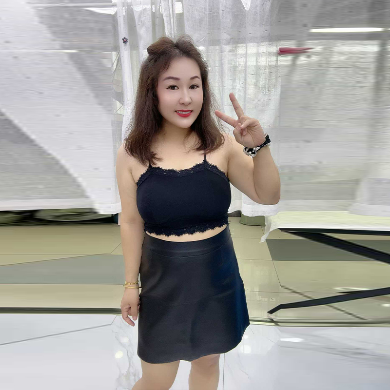 加肥后背交叉带吊带蕾丝美背