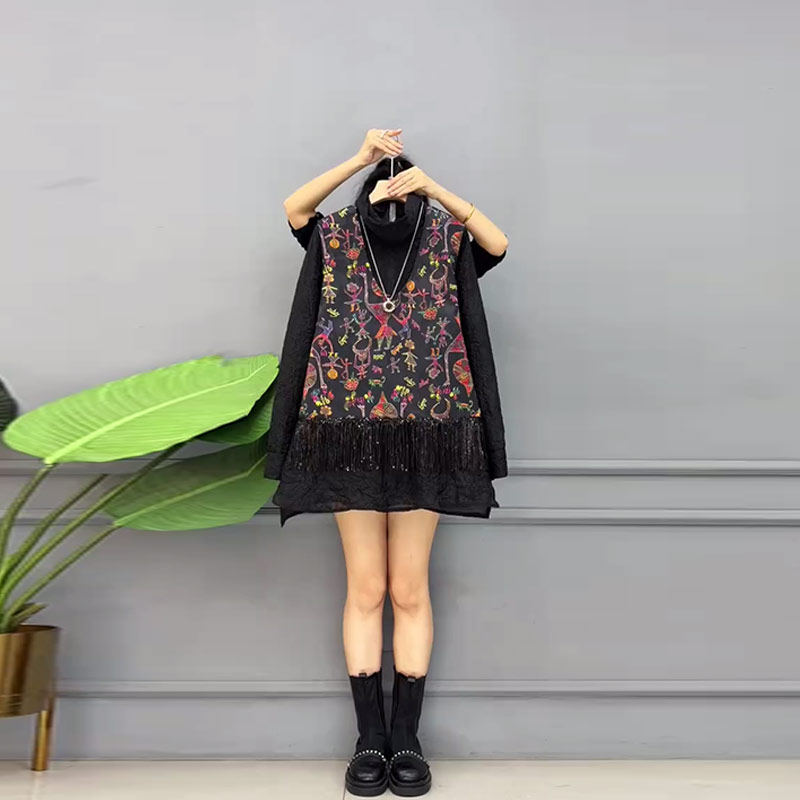 加肥大码女装长袖小衫胖妹妹复古风法式时尚百搭洋气V领花纹马甲,女装/女士精品,大码内搭,淘宝优惠券,粉丝福利购,淘宝优惠卷