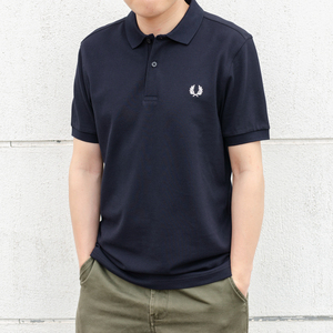 清仓 英国Fred Perry 麦穗FP男女经典纯色短袖polo衫翻领T恤M6000