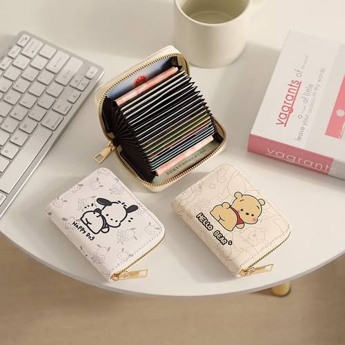 可爱情侣卡通卡包证件零钱包