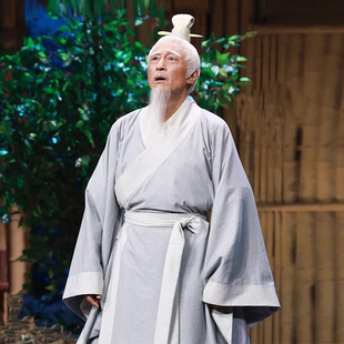 古装屈原衣服汉服文人词人离骚戏服战国楚国秦朝书生门客演出服装