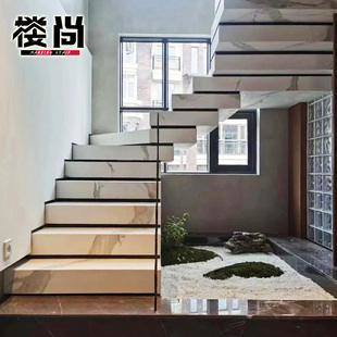 堆叠楼梯别墅越层复式室内轻奢跃层
