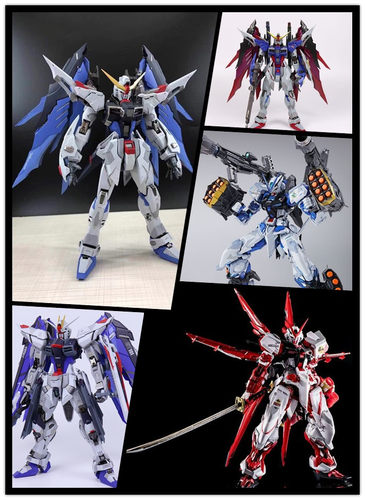 模型mcmb命运强袭自由2.0红蓝