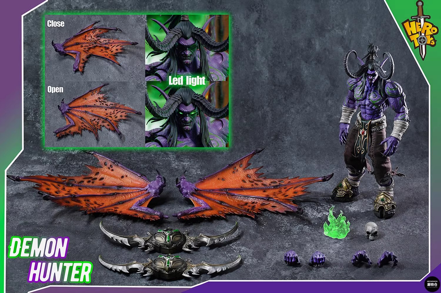 HEROTOYS第二弹恶魔猎手