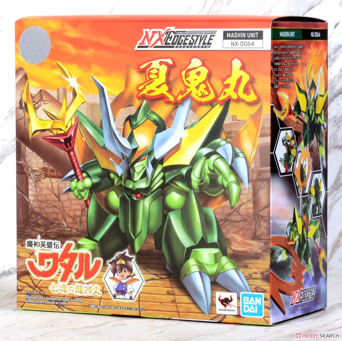 万代夏鬼丸现货NXEDGENX魔神神龙