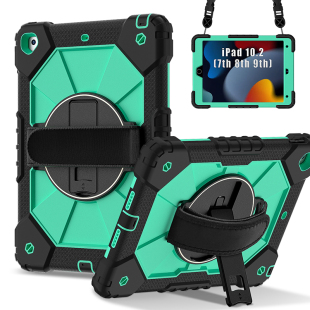 Air11寸保护壳mini7硅胶套儿童手腕款 iPad保护套9代10.2寸防摔壳2024新款 Pro11外壳适用苹果平板6代9.7防弯10