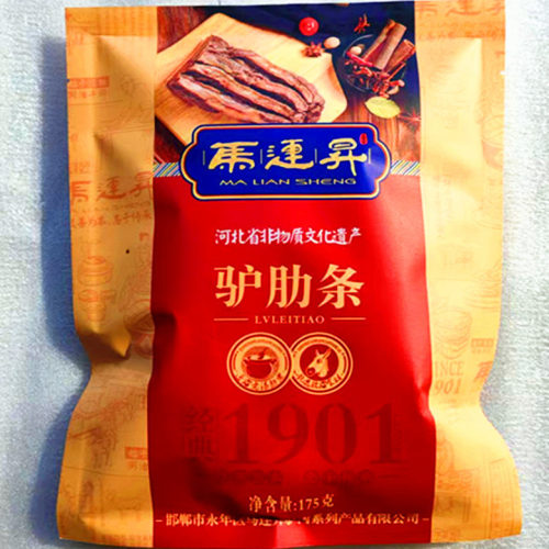 马连升驴肋条肉175g袋装