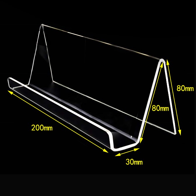 亚克力陈列架 直播道具 钱包架手机壳梯形展示架精品陈列货架透明