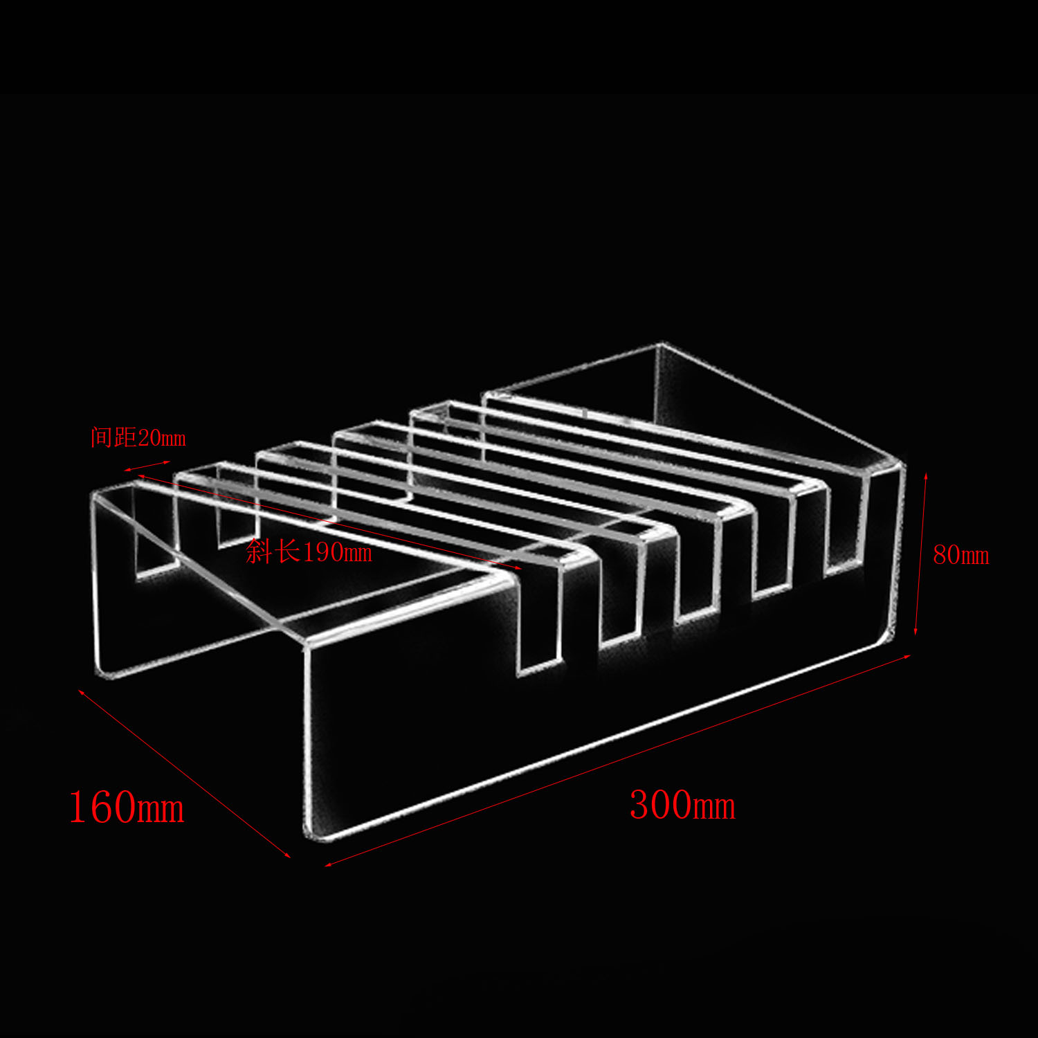 亚克力瓷砖展示架色板小样品架大理石架石英石样板展会展示架