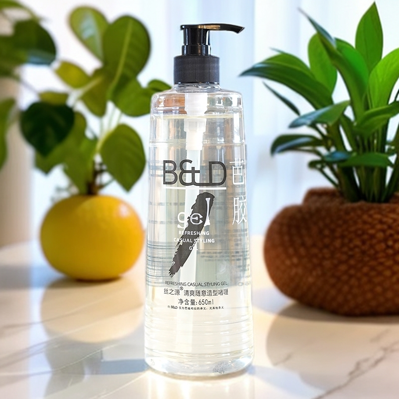 芭迪丝之源活性保湿啫喱水膏特硬男士短发强力定型造型女护卷