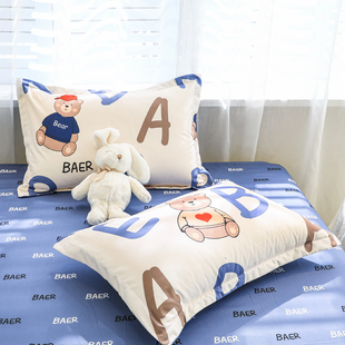 枕头枕芯单人学生宿舍枕头套装单只助睡眠护颈椎家用一对装40x60