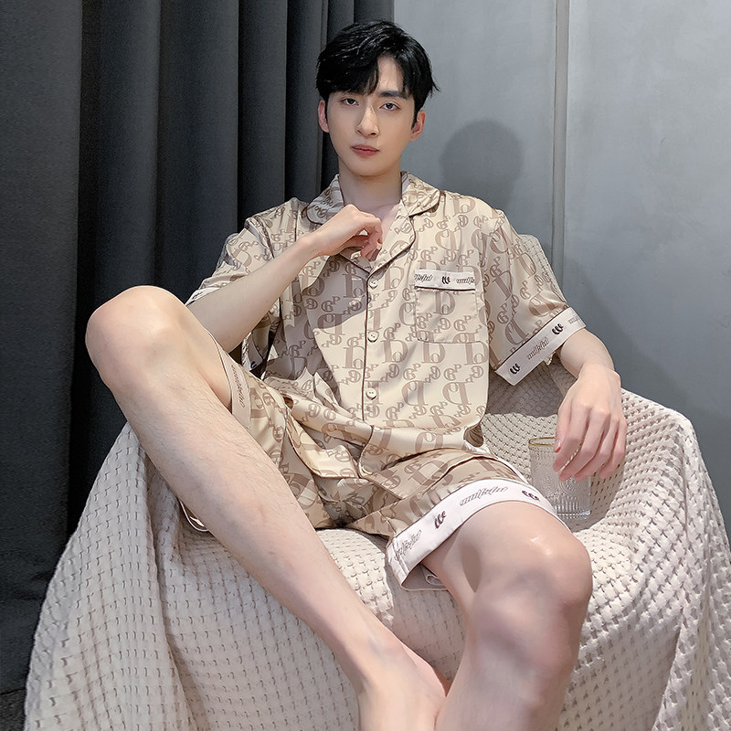 维多利亚高端男士睡衣夏2025新款