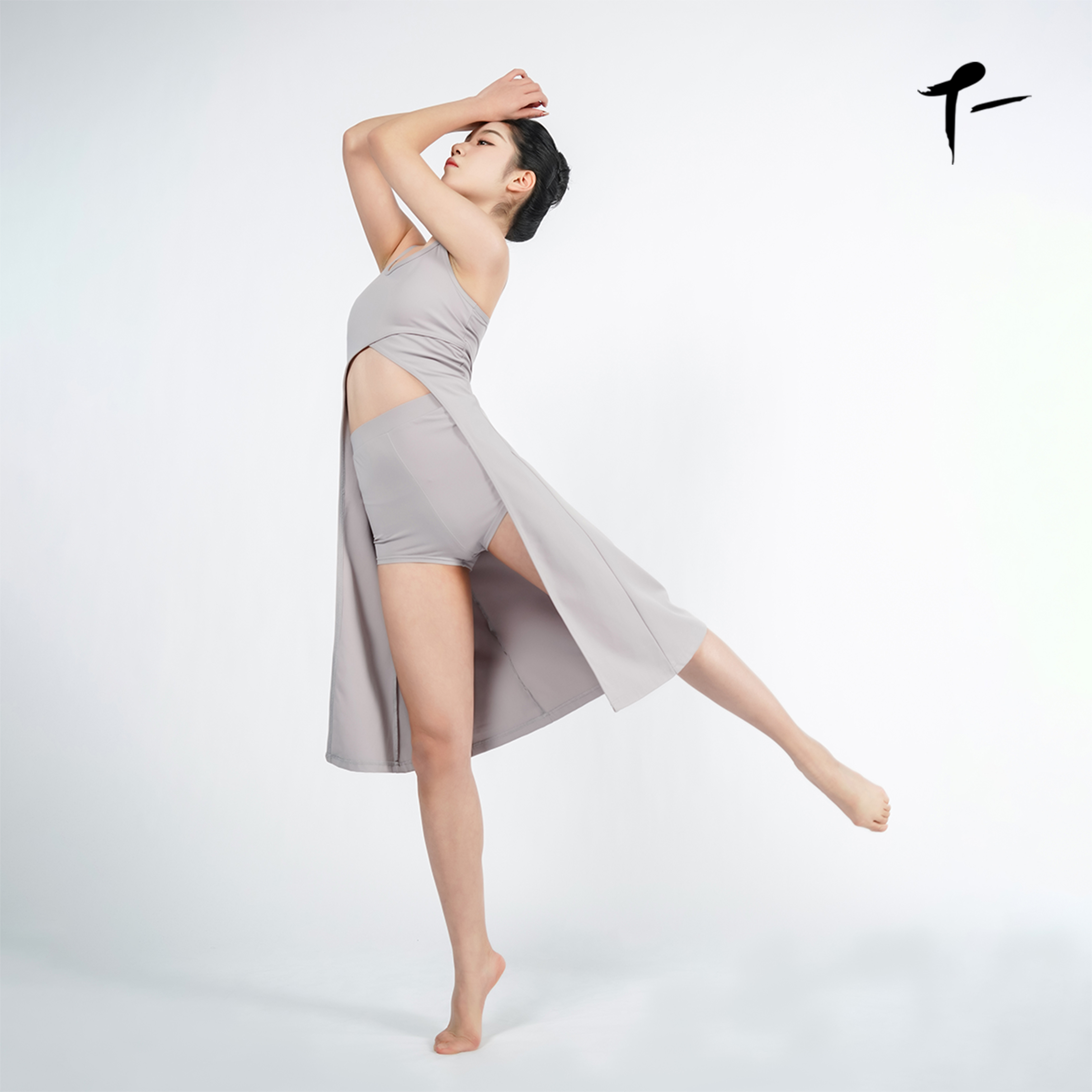 涂一TF0107吊带舞蹈长裙现代舞裙子表演演出连体长裙纯色无袖裙,运动/瑜伽/健身/球迷用品,现代舞服装,淘宝优惠券,粉丝福利购,淘宝优惠卷