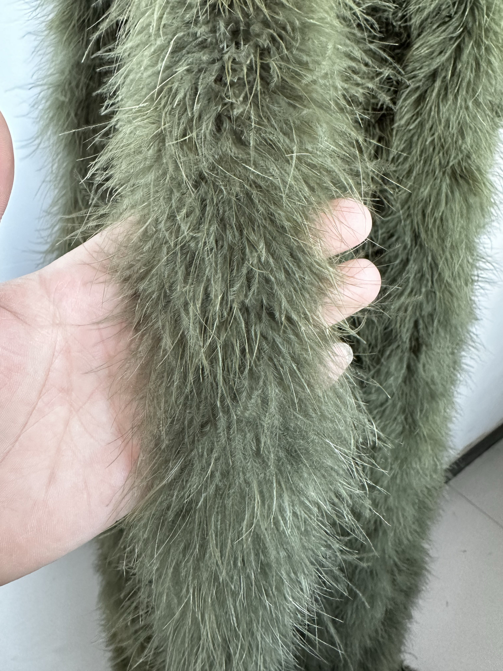 毛条辅料长绒羽毛火鸡毛花边diy舞台活动演出服装配件婚礼装饰品图片