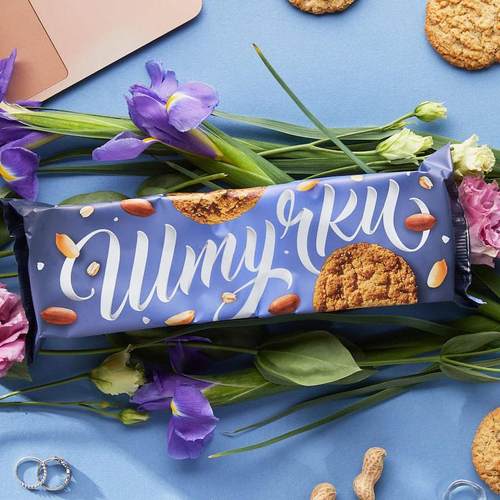 俄罗斯进口爱比可牌燕麦曲奇饼干