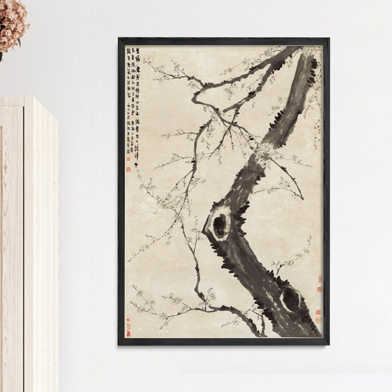 高清微喷纯棉油画布橙湖精品定制图片