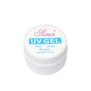 SINA光疗基础胶UV Gel紫外线凝胶延长胶模型胶透明延长甲雕塑底漆