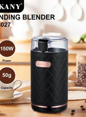 跨境出口SOKANY3027磨豆机电动可清洗搅拌咖啡研磨机黑白混色