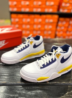 Nike/耐克 Flight Legacy AJ4 男子高帮气垫实战篮球鞋BQ4212-102