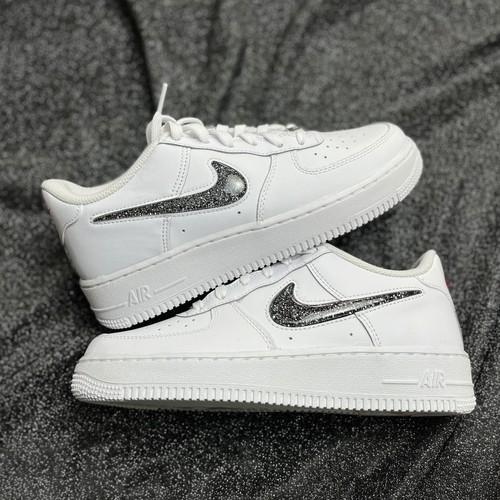 Nike Air Force 1 Lv8 Gs 银白 空军一号 女子休闲板鞋DC9651-100