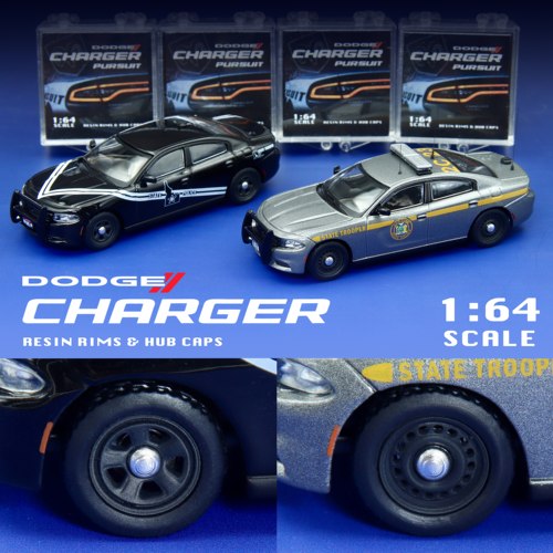 1/64 IXO 道奇战马轮毂改件套装