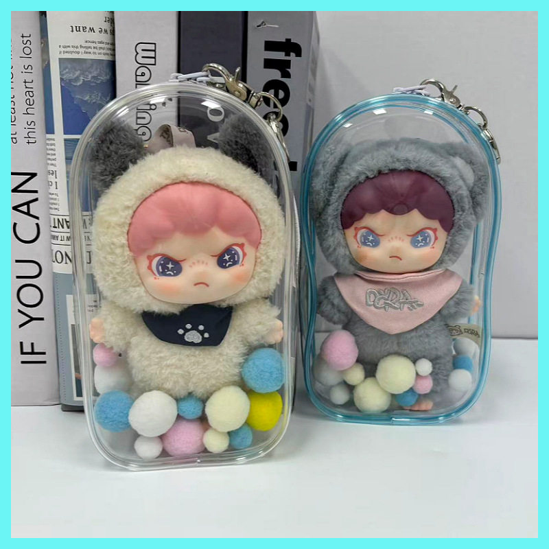 19cm透明痛包PVC娃包外出防尘挂件毛绒玩偶展示包高透遛娃包,模玩/动漫/周边/娃圈三坑/桌游,娃包,淘宝优惠券,粉丝福利购,淘宝优惠卷