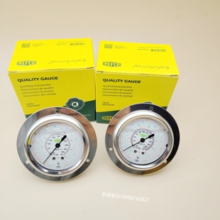 原装进口REFCO威科MR-205/305-DS冷媒压力表制冷库空调机组油表