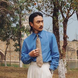 绅士免烫西装 英式 衬衫 男 衬衣 SOARIN 商务休闲通勤长袖 冰凉感