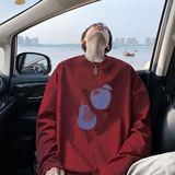 酒红色