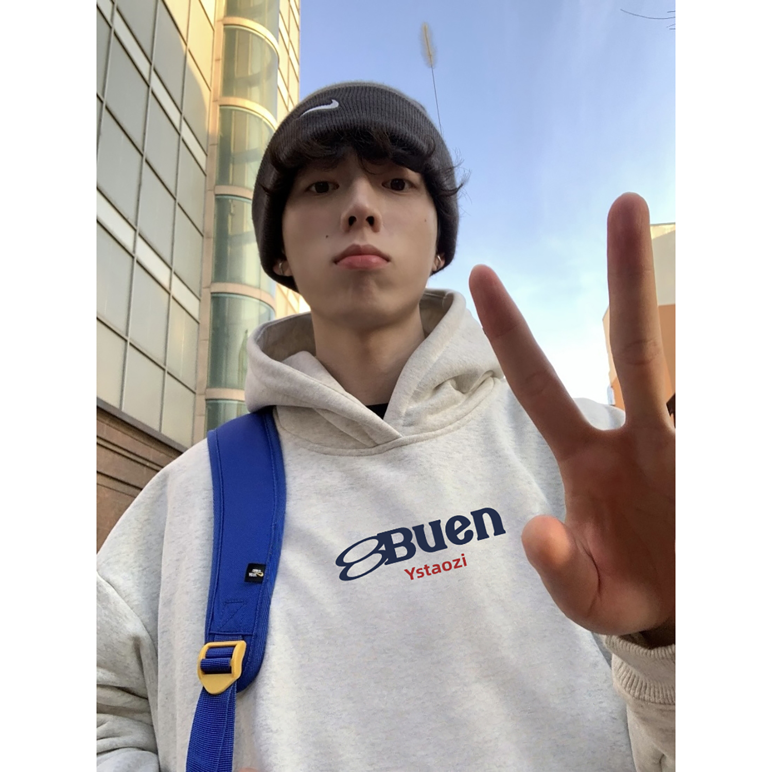 2025连帽卫衣420克华棉A336-2-V578V-特P51（60%棉40%聚酯纤维），男装卫衣，电商A336-2