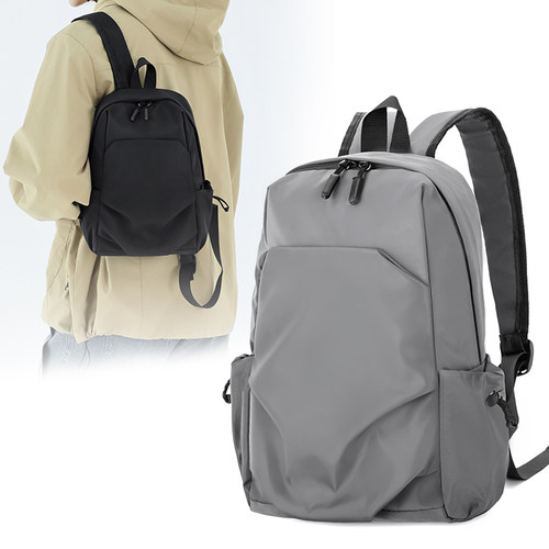 小型双肩包休闲书包旅行小背包