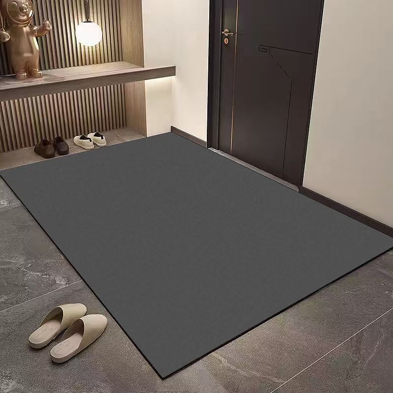 加厚纯色硅藻泥超防滑吸水可裁剪