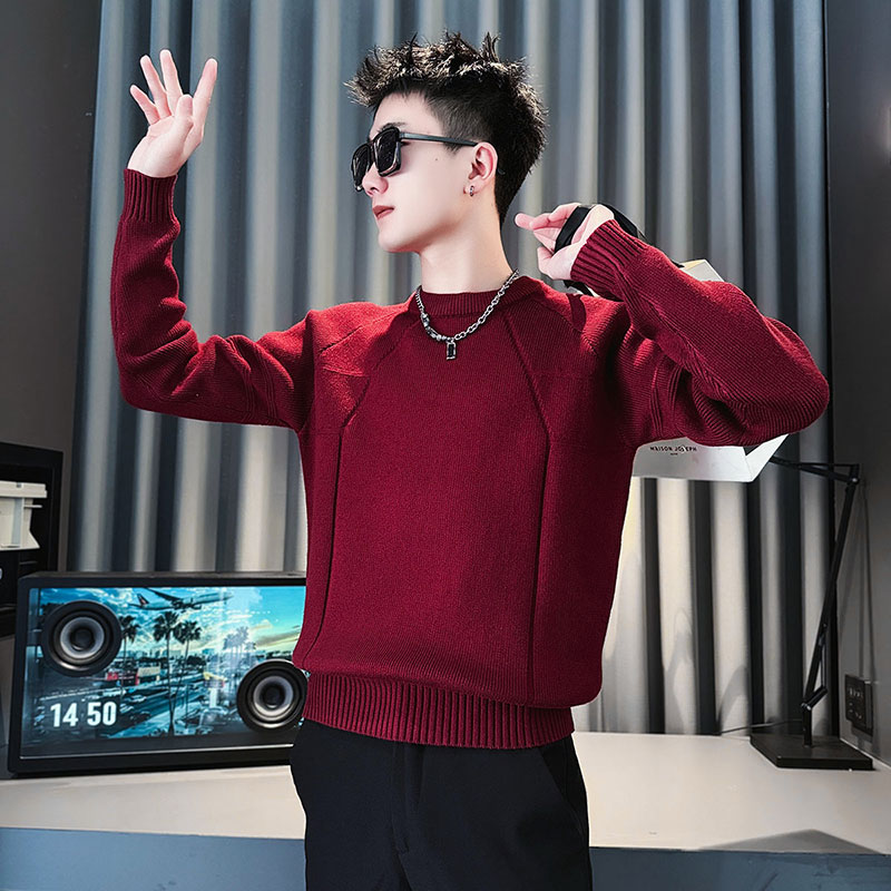 秋冬款高端毛衣男款潮牌内搭